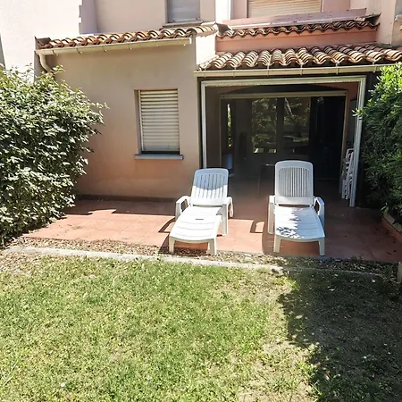 Superbe T3 Avec Piscine, Tennis, Parking Près De La Pour 6 Pers, Terrasse Au Rdc - Fr-1-607-2 Appartement Agde