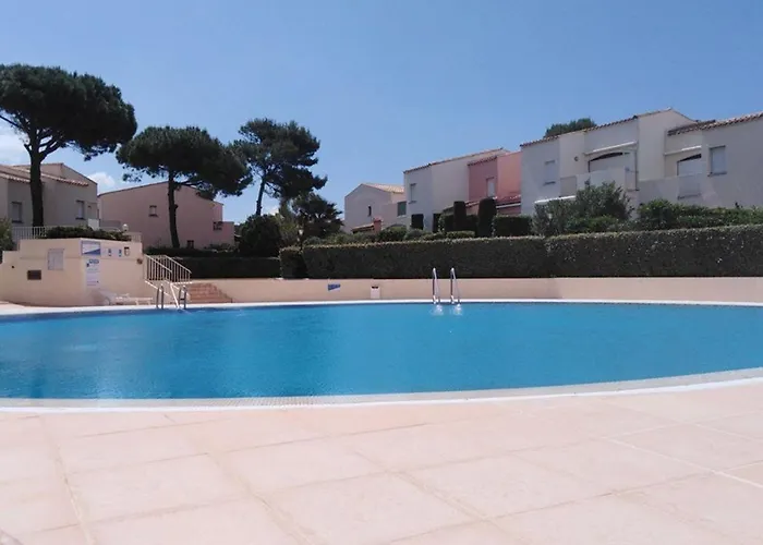 Superbe T3 Avec Piscine, Tennis, Parking Près De La Pour 6 Pers, Terrasse Au Rdc - Fr-1-607-2 Appartamento Agde