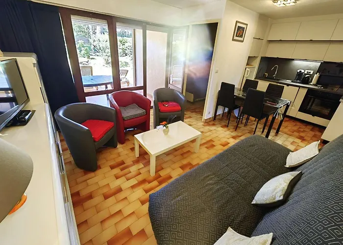 Superbe T3 Avec Piscine, Tennis, Parking Près De La Pour 6 Pers, Terrasse Au Rdc - Fr-1-607-2 Appartamento Agde