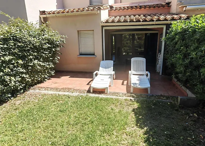 Superbe T3 Avec Piscine, Tennis, Parking Près De La Pour 6 Pers, Terrasse Au Rdc - Fr-1-607-2 Appartamento Agde